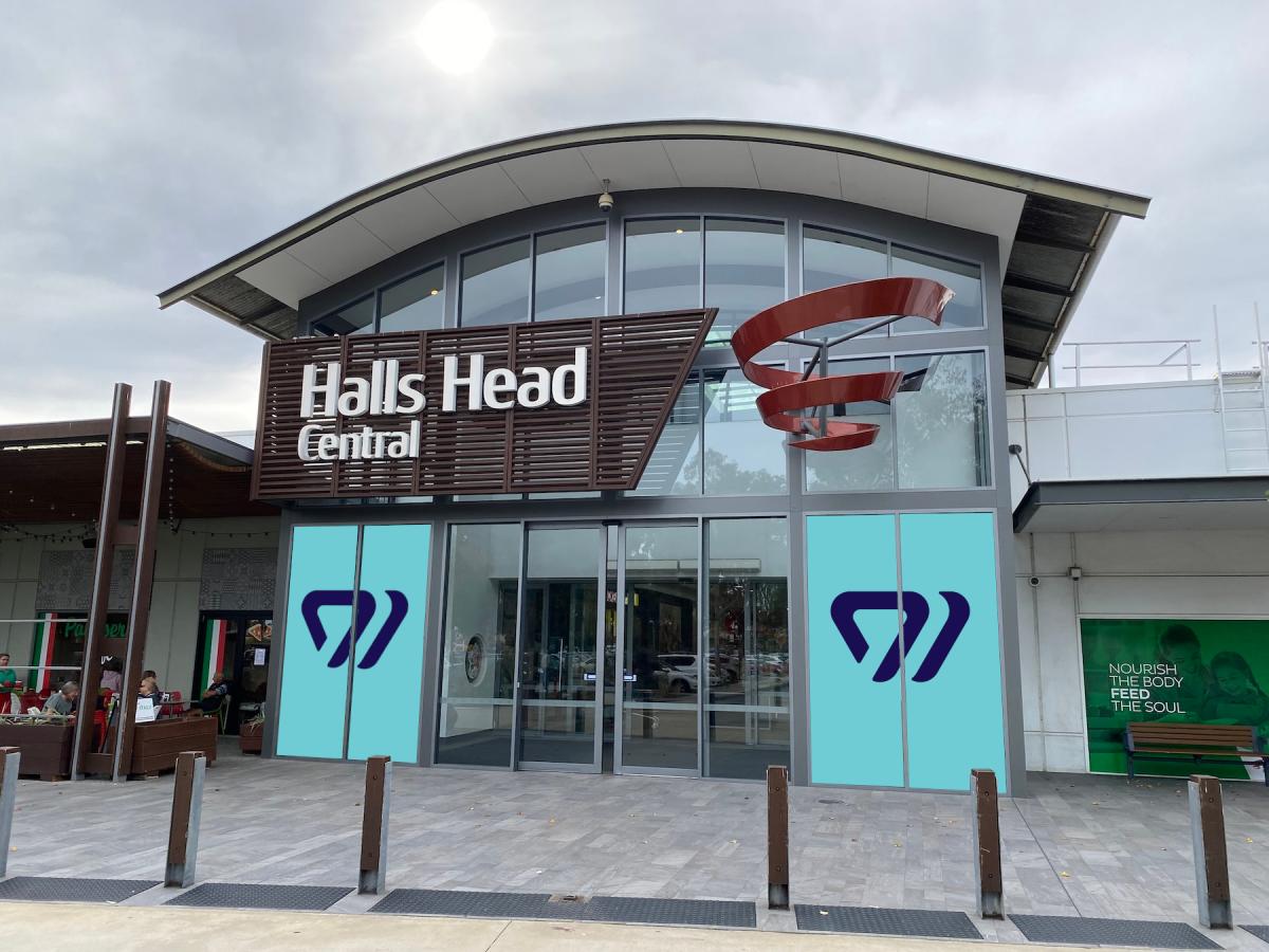 Halls Head Central Main Entrance Location